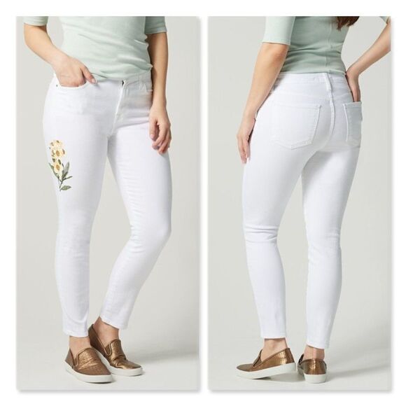JEN7 by 7 For All Mankind Ankle Skinny Jeans - Picture 1 of 15
